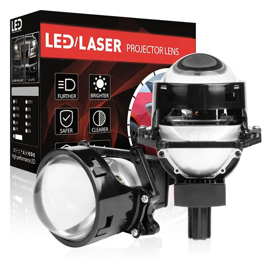 XENPLUS LP34 120W 140W 40000LM 6500K 3 Inch Non Destructive Dual Lamp Cup Bi LED Projector Lens Bi LED Projector