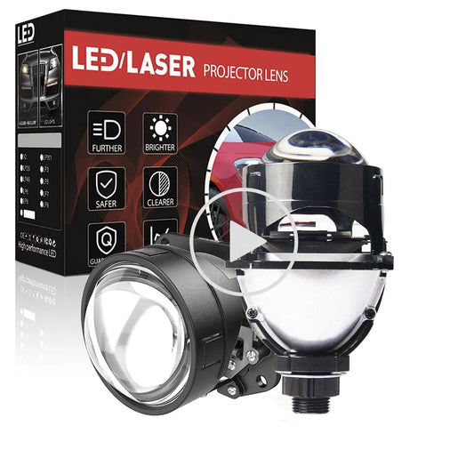 XENPLUS LP23 2.5 INCH 110W RHD/LHD 12V 10000LM 6000K IP68 H4 Led Light Car Led Headlight Bulb Led Projector Lens