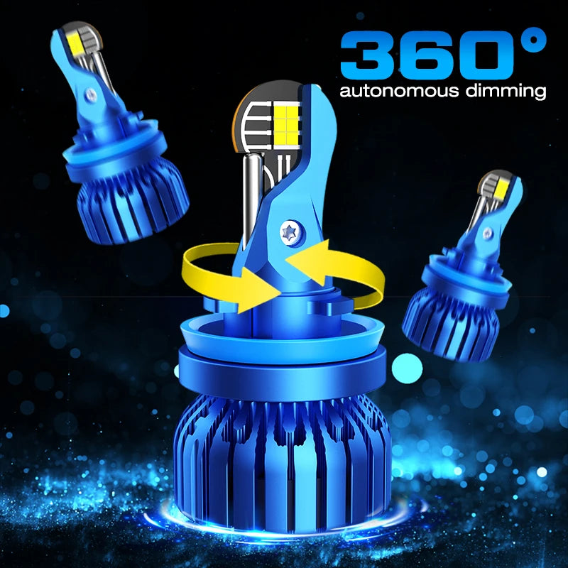 TK1 880 H1 H3 H4 H7 H11 H15 9006 9005 12V 140W 48000LM 6500K 3570 CHIP IP68 Universal Car Lights Led Headlight Bulb