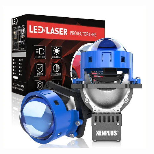 LP22 RHD/LHD 12V 130W 110W 30000LM 6500K 3 Inch Car Bi LED Projector Biled Laser Projector