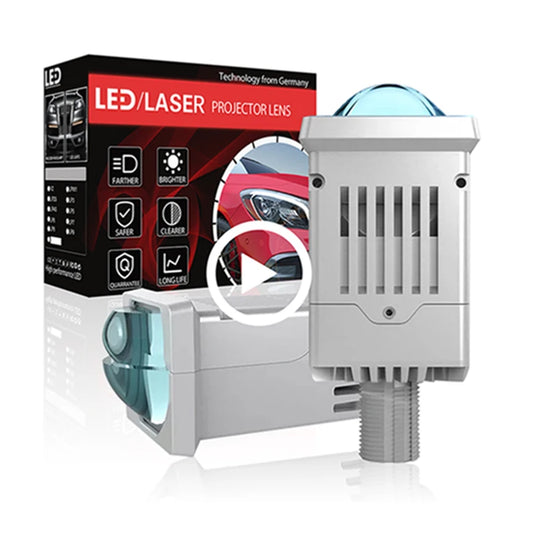 Low Price LP15 1.8 Inch 12V 20000LM 6500K LED 110W High Beam/LOW Beam 70W Car Headlight 10W Laser Projector Lens