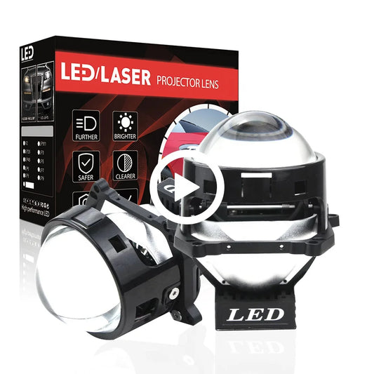 Xenplus Hot Sale High Quality LP45 60w 2.5 Inch Bi Led Lens With Universal Bracket Car Styling Modification Retrofit Headlights