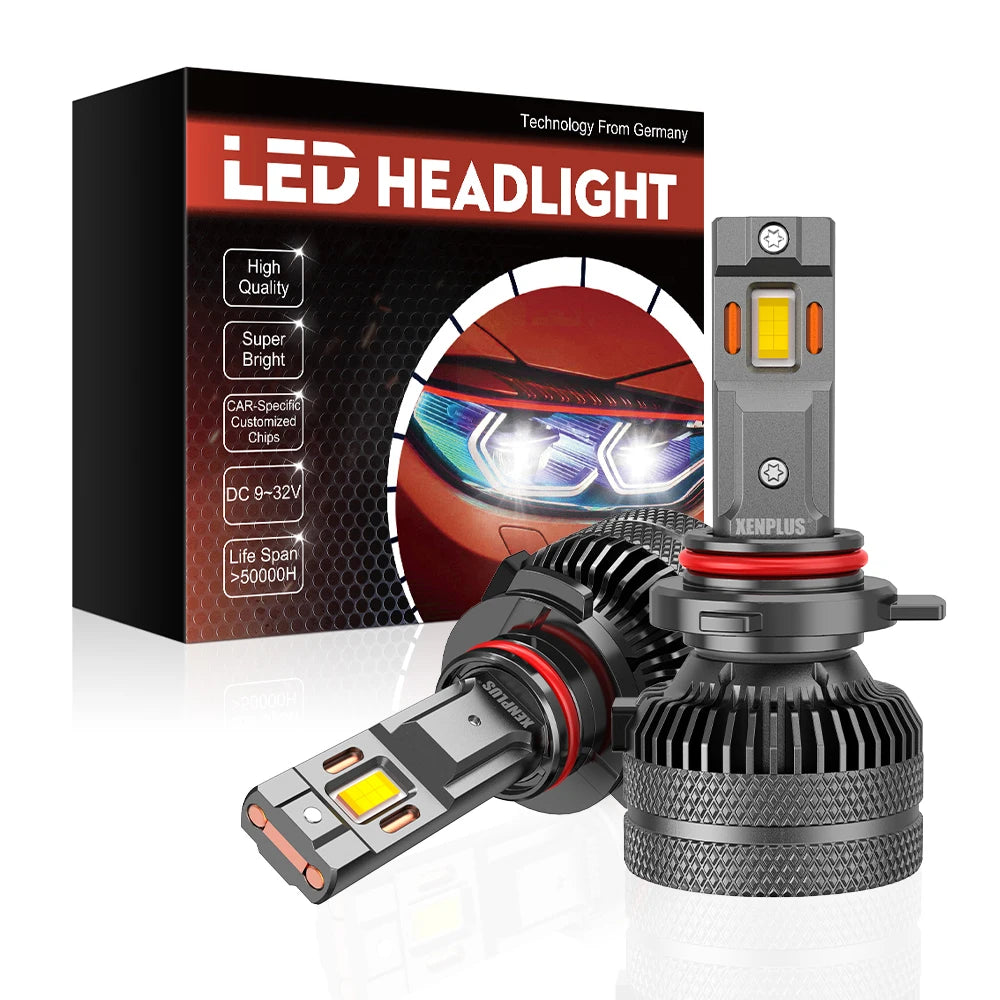 Xenplus High Power U20 120w 3570 Chip Ip67 Waterproof Super Bright 360 Degree Adjustable Beam Pattern H4 Led Headlight