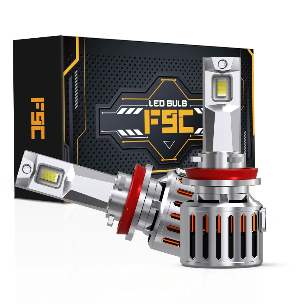 Xenplus Super Bright E12 90W Vehicle Lamp 360 Luz Luces Led H4 H7 H11 9005 9006 Canbus Auto H4 Led Headlight Bulb Car Led Lights