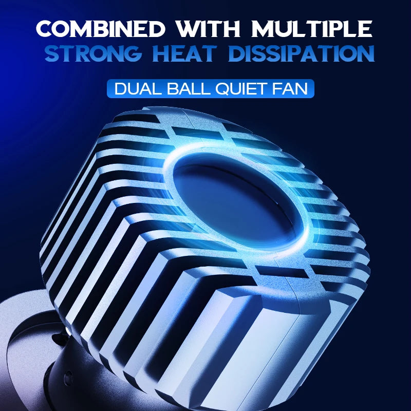 Xenplus 60W 20000LM 6000K for P10 Mini Projector Lens With High Power Led Mini Lens Led Project Lens