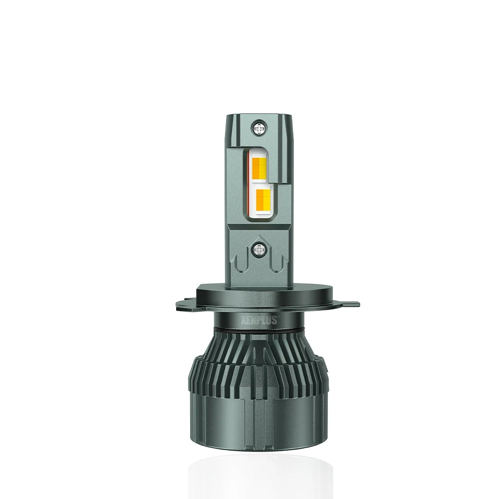 Xenplus Super Bright High Power Canbus 120W 30000lm 3570 Chip Single Copper Tube External Driver H4 H7 H11 Led Headlights