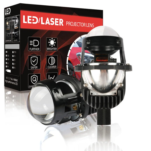 Wholesale Price LPW1 1.8 & 2inch  Mini Size 12V 60W Universal Bi Led Projector H1 H4 H7 9005 9006