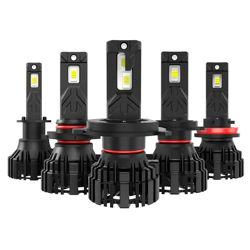 XENPLUS F60 Plus 130W High Power LED Headlights 48000LM 6500K GXP 7035 CHIP IP68 H1 H3 H7 H8 H9 H11 HB3 9005 HB4 9006 12V New