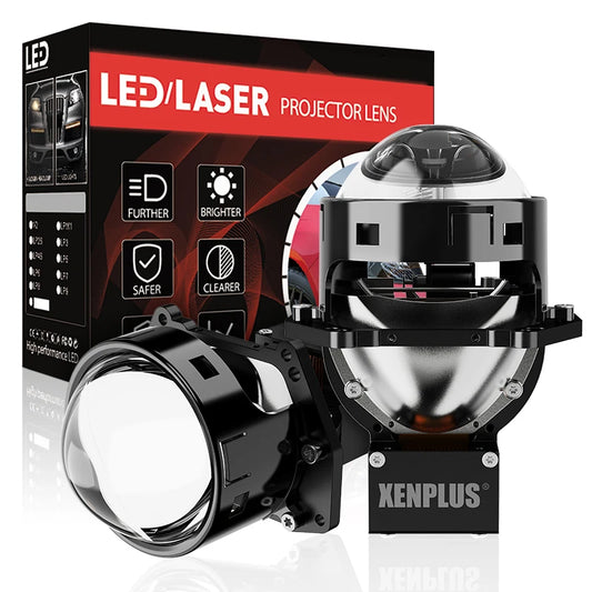 XENPLUS LP37 180W 50000LM 6500K IP68 Waterproof High Power Strobe 3 Inch Led Projector Lens