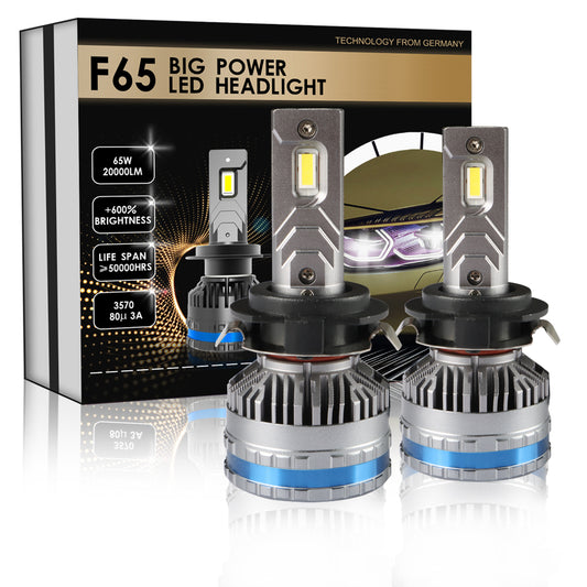 XENPLU LED HEADLIGHT F65 65W H1 H3 H4 H7 H11 H13 9004 9005 9006 9007 881 880 9012