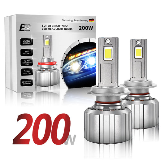 Xenplus Led headlight  200W 48000LM