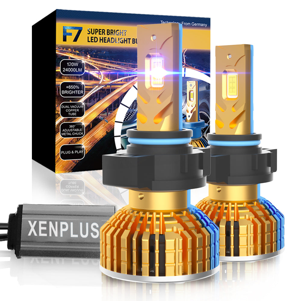 XENPLUS LED Headlight F Series F7 Hot Sell 120W 24000LM 12V 24V Car Fog Light