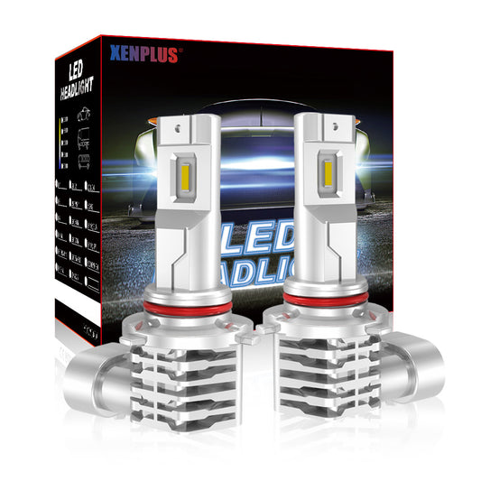 Xenplus LED Headlight W series W3 H4 H11 9005 9006 50W 6000LM  fanless CSP Led Chip Motorcycle bulb