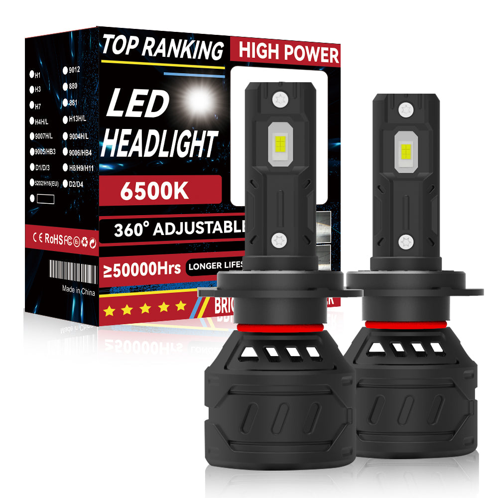 Xenplus Led headlight E5S 60W 1600Lm  6500K White Color Led Auto Headlight