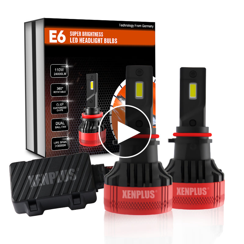 Xenplus E6 Led headlight 110W 20000LM