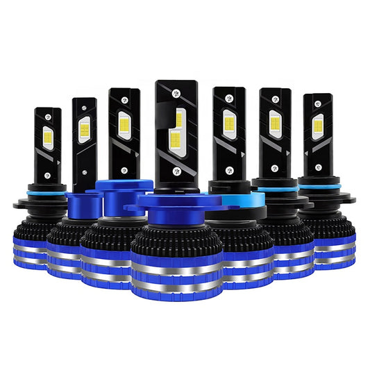 XENPLUS LED Headlight F Series F7X Highest Power 200W 30000LM AI Led Car Bulb 9005 Car Canbus Led Headlight with EMC