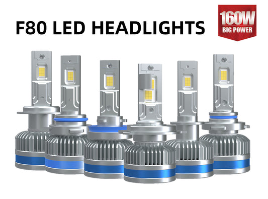 XENPLUS F80 HEADLIGHT H1 H3 H4 H7 H11 H13 9004 9005 9006 9007 881 880 9012