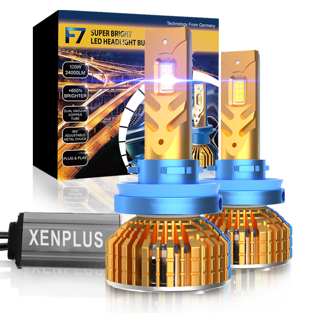 XENPLUS LED Headlight F Series F7 Hot Sell 120W 24000LM 12V 24V Car Fog Light