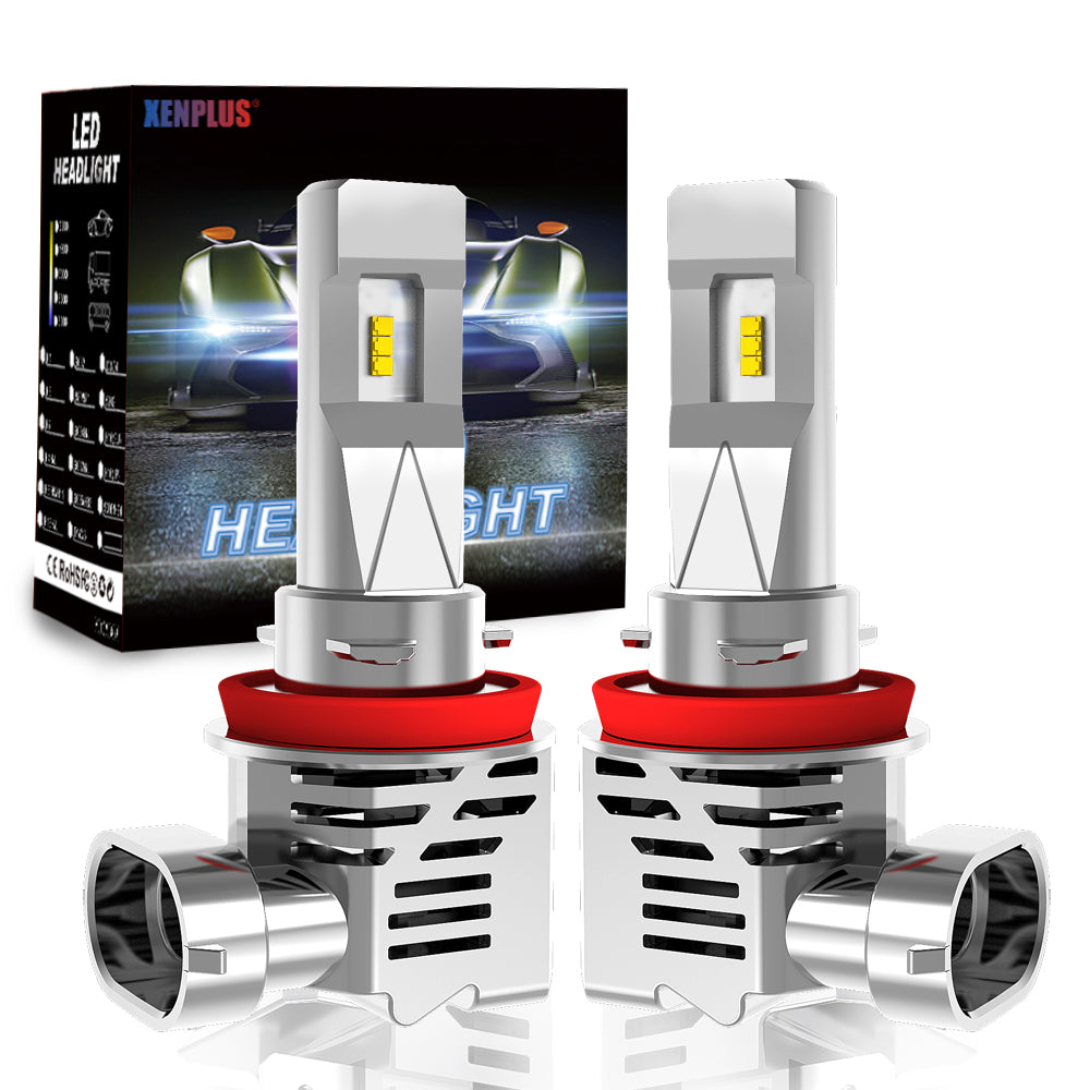 XENPLUS  LED Headlight W5 W series 50W 6500LM 6500K Wireless All in One ZES CHIPS