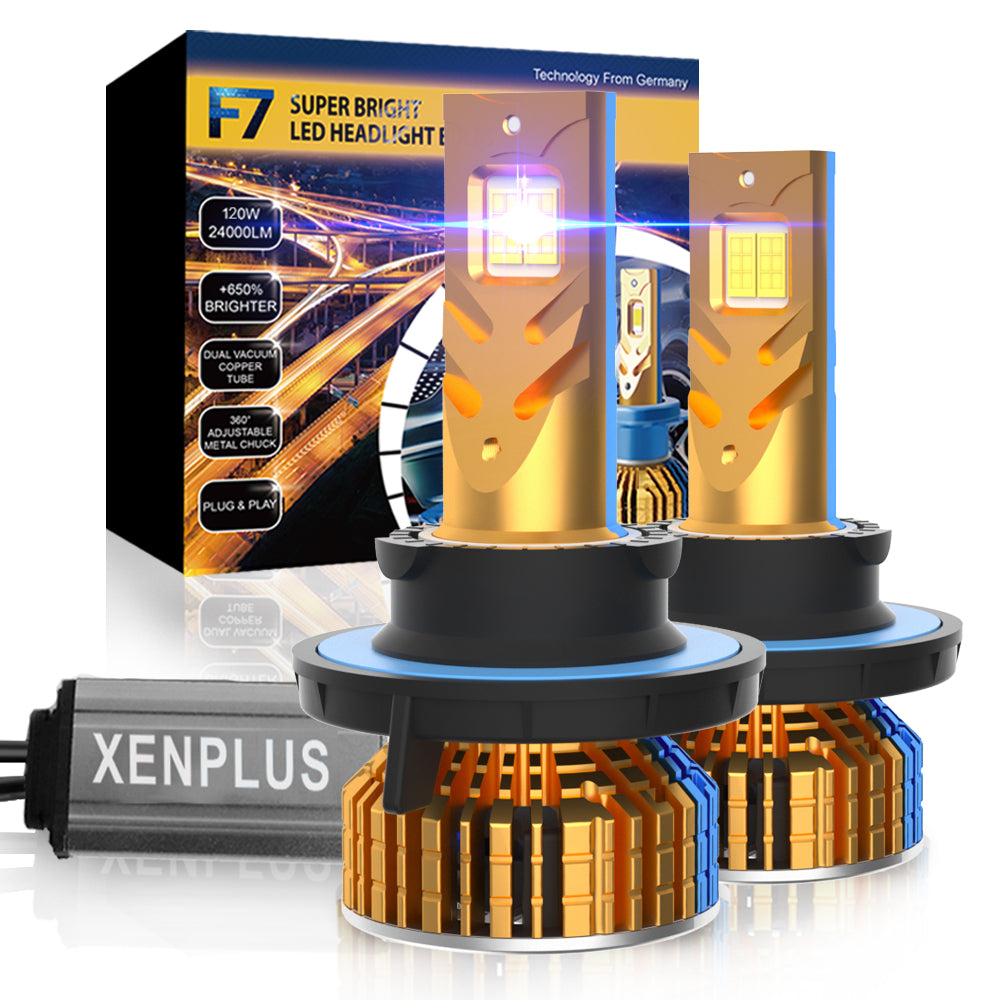 XENPLUS LED Headlight F Series F7 Hot Sell 120W 24000LM 12V 24V Car Fog Light