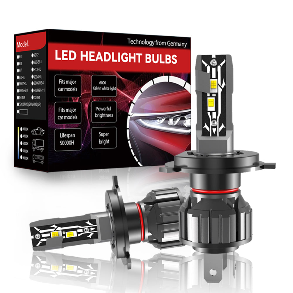 Xenplus LED HEADLIGHT W SERIES W4 50W 8000LM 6000K GC-5530 CHIPS Plug and Play motorcycle bulb