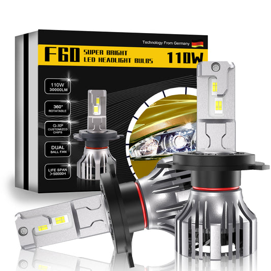 Xenplus LED Headlight F Series F60 Cheapest Price 110W 6500K 110W 30000LM Auto Fog Light Led Lamp