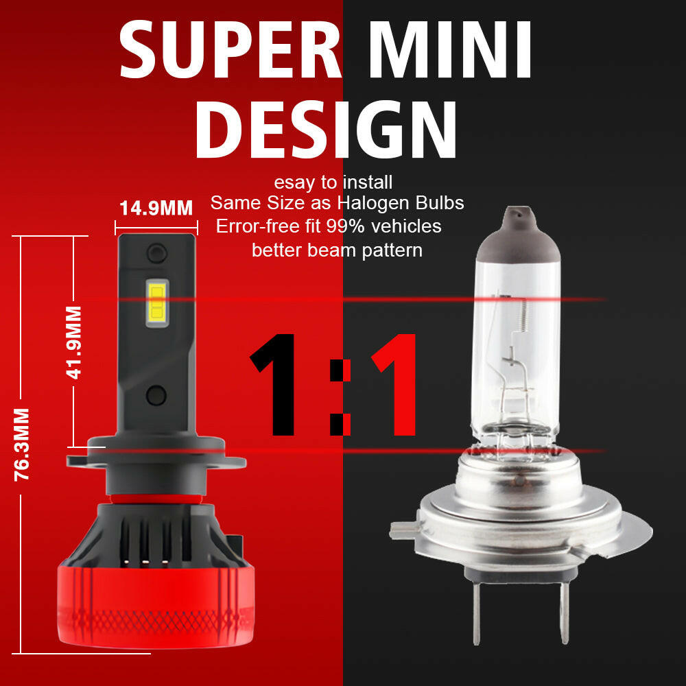 Xenplus Car Light  E7 H7H16 110W 24000LM 6000K 880 5202 9004 9005 9006 9012 H1 H4 H7 H8 H11 H13  PSX24 PSX26 Car Light