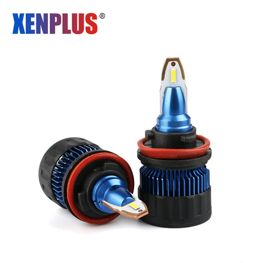 Xenplus LED Headlight H1 H4 H11 H7 H3 H27 880 9005 9006 Super Mini Bulb H13 9004 9007 6000LM 6000K 12V New Fog Light for Auto
