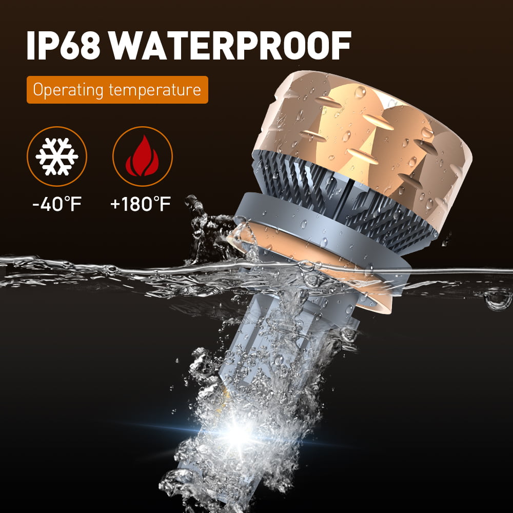 Xenplus New Arrival Factory Wholesale F150 12V 300W 50000LM 6500K IP68 H1 H3 H4 H11 H13 9005 HB3 9006 HB4 Car Led Headlight Bulb
