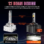 XENPLUS High Quality Car Accessories Para Auto D Series 35w 6500k D1s D2s D3s D4s D5s Car Led Headlight Bulbs