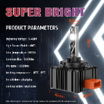 XENPLUS High Quality Car Accessories Para Auto D Series 35w 6500k D1s D2s D3s D4s D5s Car Led Headlight Bulbs