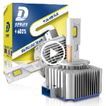 Xenplus DA5 12V 70W 18000LM 6500K D1S D2S D2H D3S D4S D5S Customized 15 CHIPS Canbus Car Led Headlight Bulb