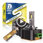 Xenplus 70W DA6 Plug and Play 6000K Hid Xenon Replacement for Car Led Bulb D1S D2S D3S D4S D5S Led Headlight Bulbs