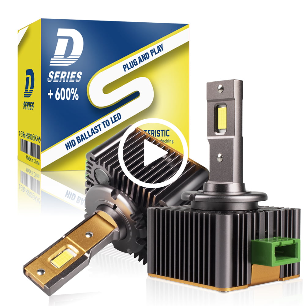 Xenplus 70W DA6 Plug and Play 6000K Hid Xenon Replacement for Car Led Bulb D1S D2S D3S D4S D5S Led Headlight Bulbs