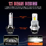 Xenplus Factory D Series Led Headlight DA7 45W 30000LM HID to LED D1S D1R D2S D2R D3S D3R D4S D4R D5S D8S Good Price 1:1 Design D Serie