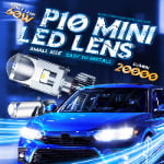 Xenplus P10 H4 60W 20000LM Mini Projector Lens Mini Lens for Reflector and Motorcycle Bulb Led Projector Lens