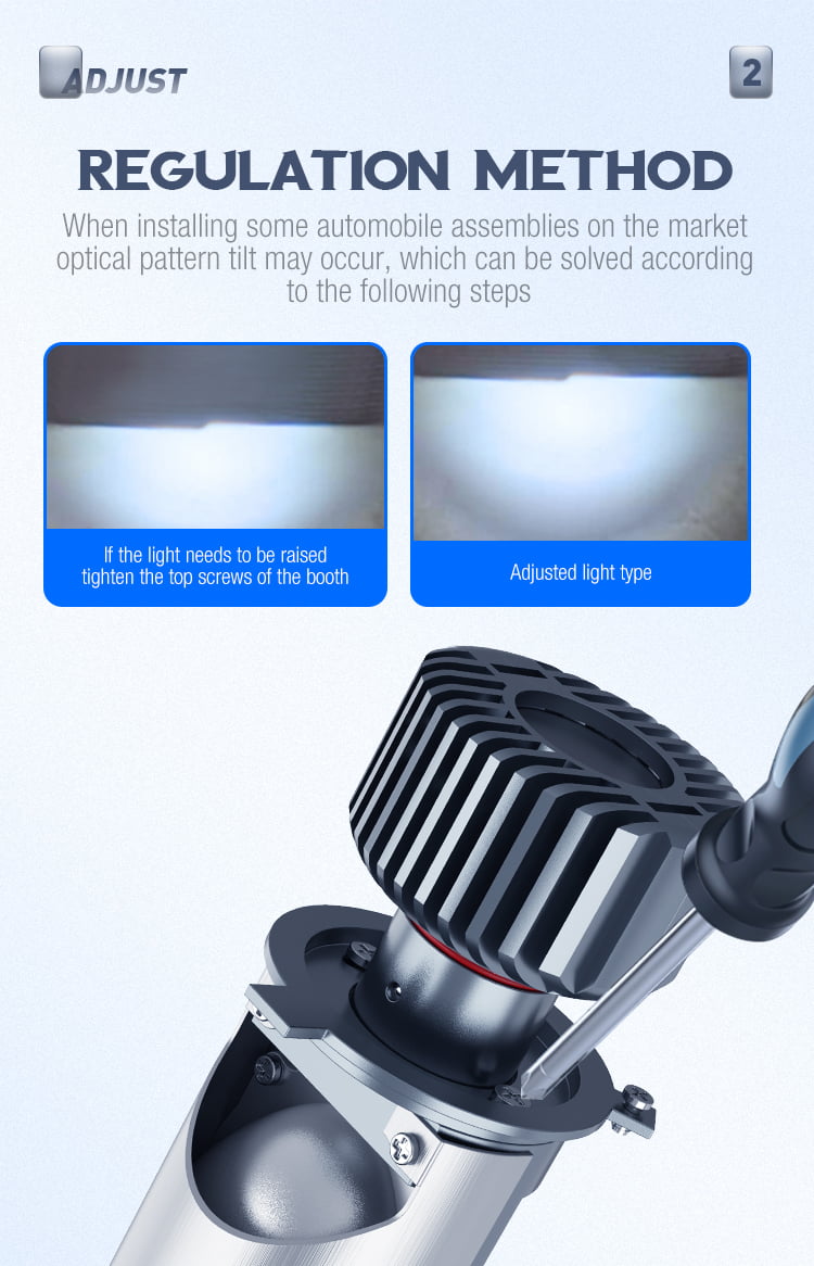 Xenplus P10 H4 60W 20000LM Mini Projector Lens Mini Lens for Reflector and Motorcycle Bulb Led Projector Lens detail