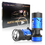 Xenplus New Design Plug and Play P24B CSP 4575 Chip Super Bright High Power 170W IP68 Waterproof H4 Bi Lens Projector Headlight