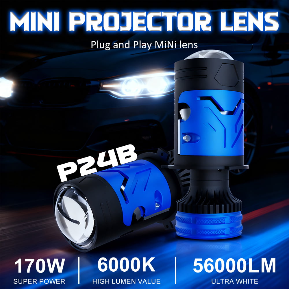 Xenplus New Design Plug and Play P24B CSP 4575 Chip Super Bright High Power 170W IP68 Waterproof H4 Bi Lens Projector Headlight