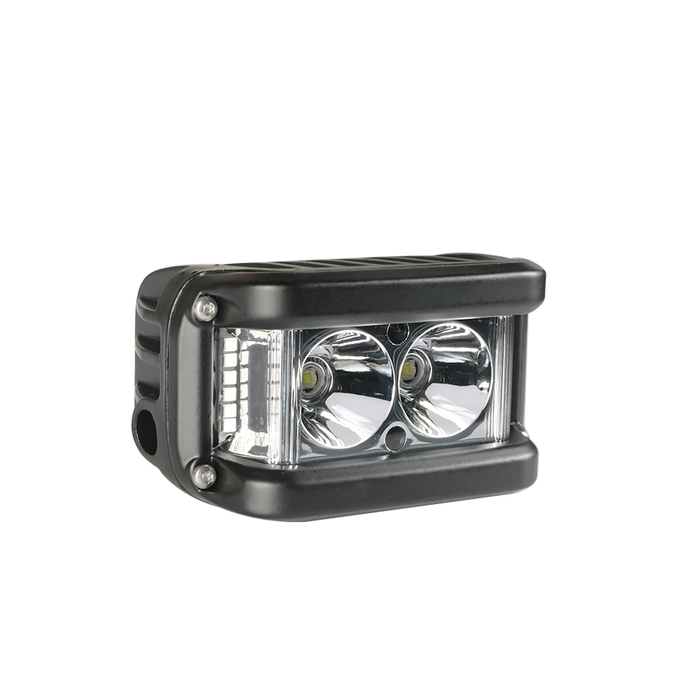 Xenplus LW6 20W LED Pod Light with Red Tail Light