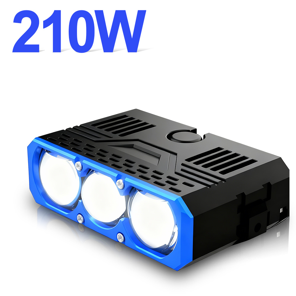 XENPLUS GM02 Three-Eye Laser Work Light IP68 Waterproof & Fan Cooled