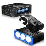 XENPLUS GM02 Three-Eye Laser Work Light IP68 Waterproof & Fan Cooled