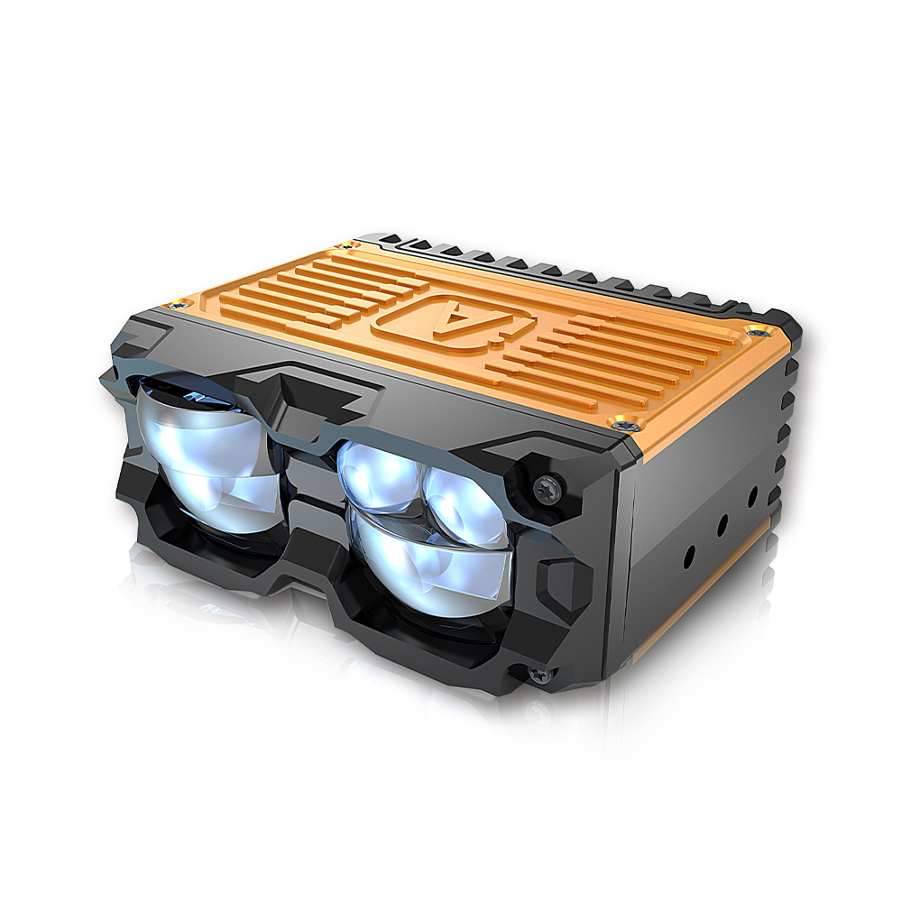 XENPLUS GM05 Five-Bead Laser Work Light – Dual High Beam with External Driver
