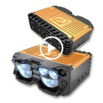 XENPLUS GM05 Five-Bead Laser Work Light – Dual High Beam with External Driver