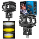 XENPLUS Dual Lens LED Work Light Pod – 50W 6500LM Super Bright