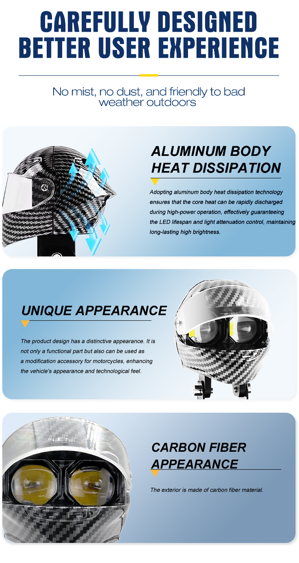 Source directly from Xenplus. LM41 30W Motorcycle LED Driving Lights available for wholesale, OEM, and ODM. Contact us for bulk pricing today. detail