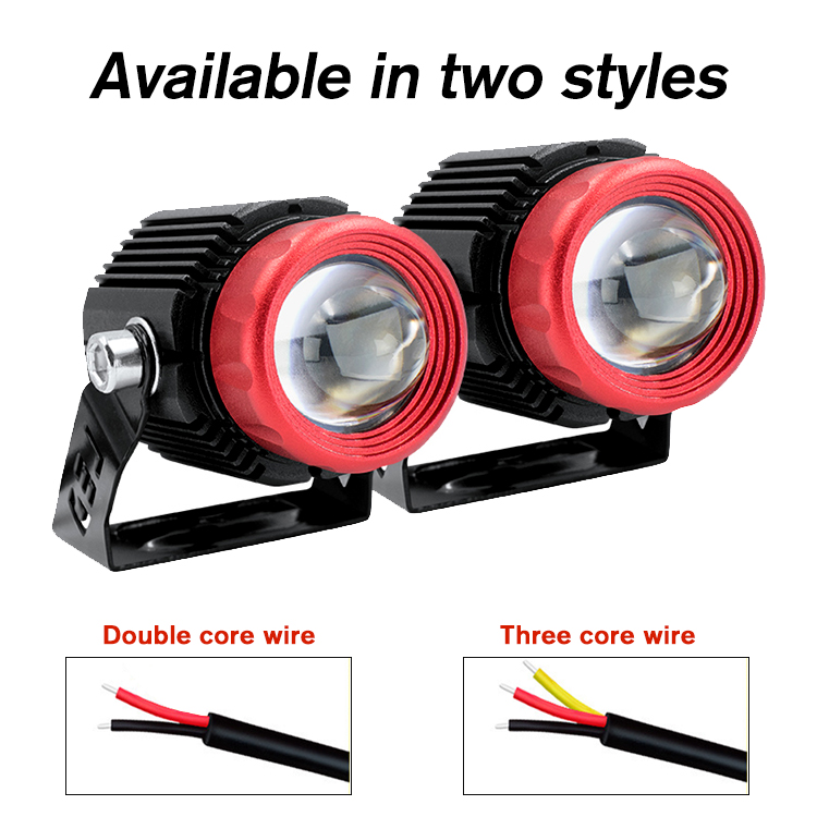 XENPLUS LM9C 50W LED Motorcycle Work Light  8500LM IP68