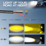 XENPLUS LW12 40W Offroad LED Work Light – Dual Lens IP67 Waterproof 4000LM