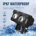 XENPLUS LW12 40W Offroad LED Work Light – Dual Lens IP67 Waterproof 4000LM