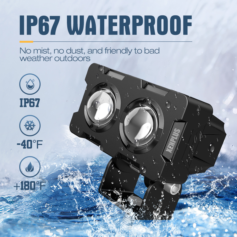 XENPLUS LW12 40W Offroad LED Work Light – Dual Lens IP67 Waterproof 4000LM